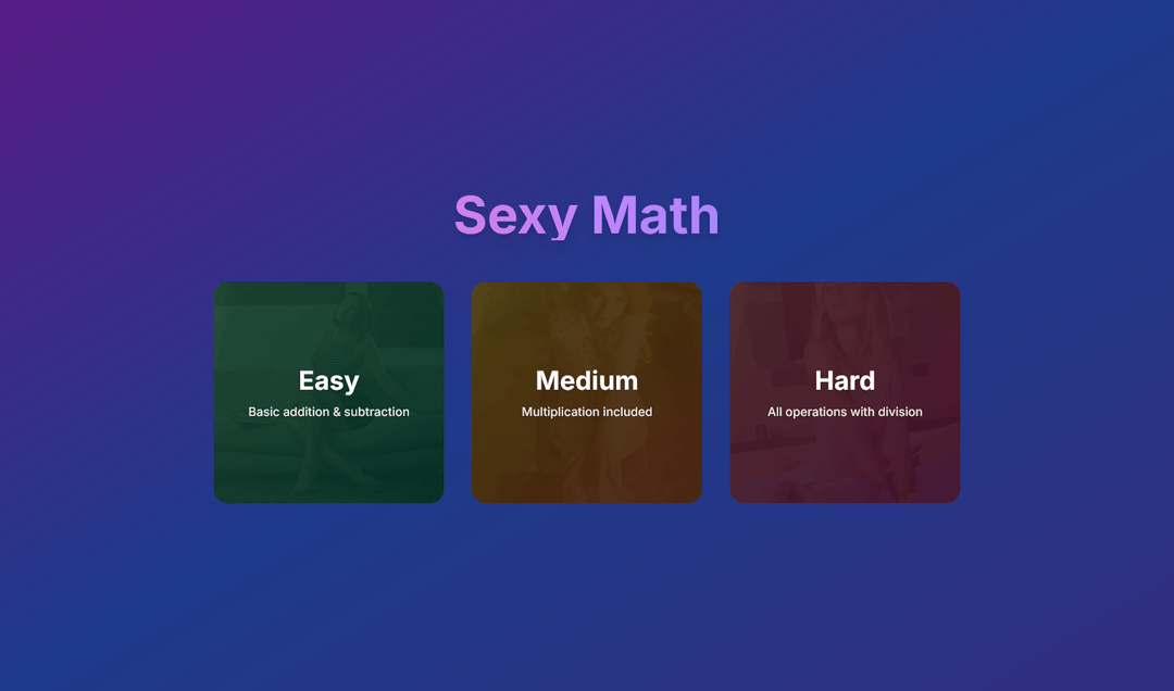 Sexy Math